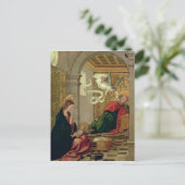 聖ヨセフの夢, c.1535 ポストカード (スタンド正面)