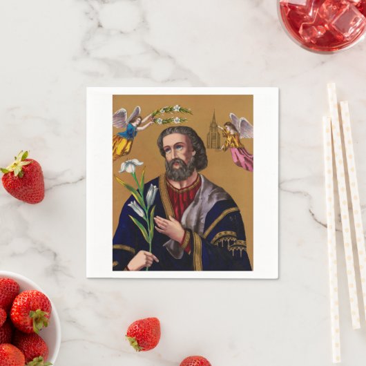 聖ヨセフの守護者 スタンダードカクテルナプキン (インサイチュ)