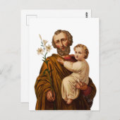 聖ヨセフの守護者 ポストカード (正面/裏面)