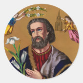 聖ヨセフの守護者 ラウンドシール (正面)