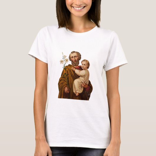 聖ヨセフの守護者 Tシャツ (正面)