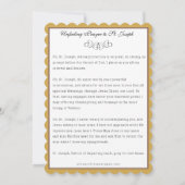 聖ヨセフの日の祈り イエスと共に カード (裏面)