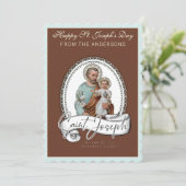 聖ヨセフの日 祈り イエスと カード (スタンド正面)