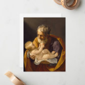 聖ヨセフの聖降誕祭 ノートカード (正面/裏面インサイチュ)