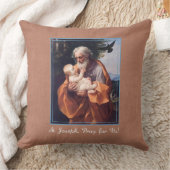 聖ヨセフの饗宴乳児イエス クッション (ブランケット)