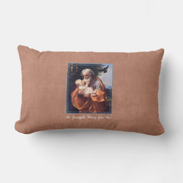 聖ヨセフの饗宴乳児イエス ランバークッション