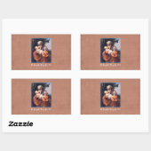 聖ヨセフの饗宴乳児イエス 長方形シール (シート)