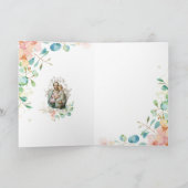 聖ヨセフイエスフローラ宗教カトリック カード (内部)