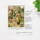 聖ヨセフイエス保護祈りの言葉カトリック (デスク)