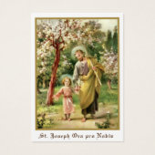 聖ヨセフイエス保護祈りの言葉カトリック (正面)