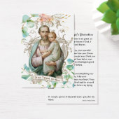 聖ヨセフイエス保護祈りの言葉カトリック (デスク)