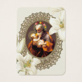 聖ヨセフイエズプロテクション祈りの言葉宗教 (正面)