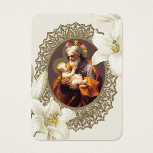 聖ヨセフイエズプロテクション祈りの言葉宗教 (正面)