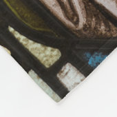 聖ヨセフベビーイエズス宗教的カトリック祈りの言葉 フリースブランケット (角)