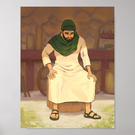 聖ヨセフ休息 ポスター (正面)