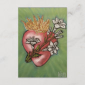 聖ヨセフ保護祈りの言葉カードの祈りの言葉 サンキューカード (正面)