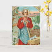 聖ヨセフ労働党(BK 31) カード (黄色い花)