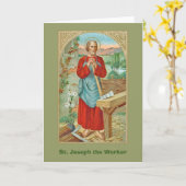 聖ヨセフ労働党(BK 31) カード (黄色い花)