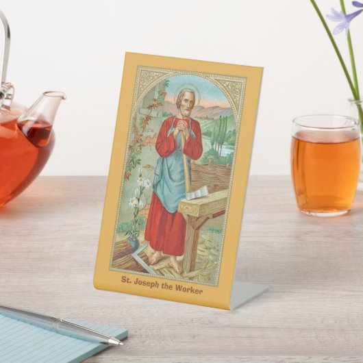 聖ヨセフ労働党(BK 31) 台座サイン (インサイチュ)