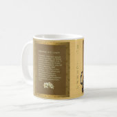 聖ヨセフ宗教カトリックの年を記念する コーヒーマグカップ (正面左)