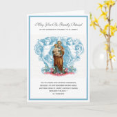 聖ヨセフ宗教カトリック教会 カード (黄色い花)