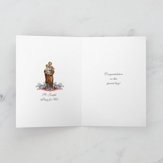 聖ヨセフ宗教カトリック教会 カード (内部)