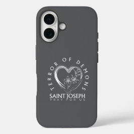 聖ヨセフ悪魔の恐怖 iPhone 16ケース