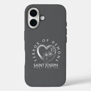 聖ヨセフ悪魔の恐怖 iPhone 16ケース