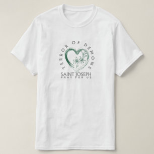 聖ヨセフ悪魔の恐怖 Tシャツ