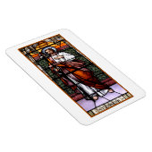 聖ヨセフ祈私たち – ステンドグラス窓 マグネット (右側)