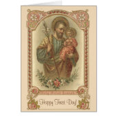 聖ヨセフ祝祭日カソリッ伝統的ク祈りの言葉 (正面)