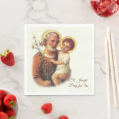 聖ヨセフ祭ナプキンス スタンダードランチョンナプキン (インサイチュ)