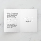 聖ヨセフ・イエスカトリック宗教年 シーズンカード (内部)