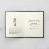 聖ヨセフ・イエス神父の日カトリック信者 カード (内部)