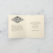 聖ヨセフ・イエス神父の日カトリック信者 カード (内部)