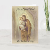 聖ヨセフ・イエス神父の日 カード (正面)
