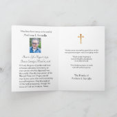 聖ヨセフ・イエス・カトリック弔意ありがとう サンキューカード (内部)