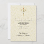 聖ヨセフ·イエス·カトリック弔辞ありがとう サンキューカード (裏面)