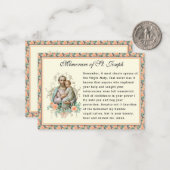 聖ヨセフ・カトリックの聖餐式祈りの言葉 ノートカード (正面/裏面インサイチュ)