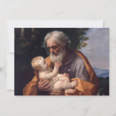 聖ヨセフ·カトリック記念祭祈りの言葉 カード (裏面)