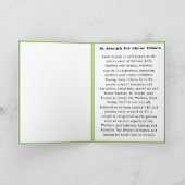 聖ヨセフ カード (内部)