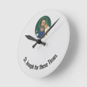 聖ヨセフ·フォー·ザ·タイムズ ラウンド壁時計 (傾斜)