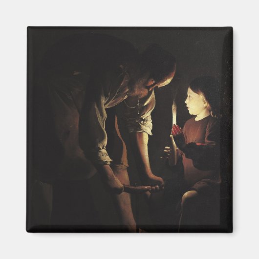 聖ヨセフ、大工、C.1640 マグネット (正面)