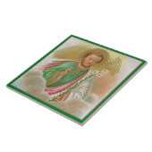 聖ヨセフ「巡礼者カード」(詳細、B 01) タイル (側面)