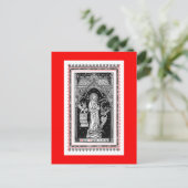 聖ヨセフ、教会のパトロン(DT 01)ポストカード ポストカード (スタンド正面)