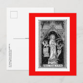 聖ヨセフ、教会のパトロン(DT 01)ポストカード ポストカード (正面/裏面)