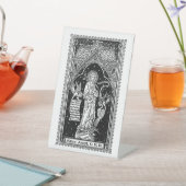 聖ヨセフ、教会の守護者(DT 01) 台座サイン (インサイチュ)