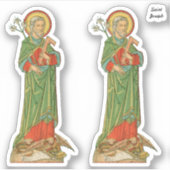 聖ヨセフ、教会の守護者(VVP 09) - 2Up シール (正面)
