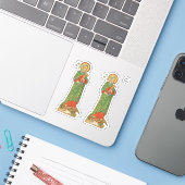 聖ヨセフ、教会の守護者(VVP 09) - 2Up シール (ノートパソコンとiPhone)