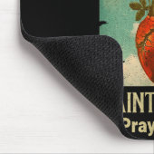 聖ヨセフ、父なる聖人の守護神よ、祈り給え マウスパッド (コーナー)